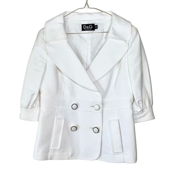 Dolce and Gabbana White Jacket Size 44 (M) - Picture 1 of 9